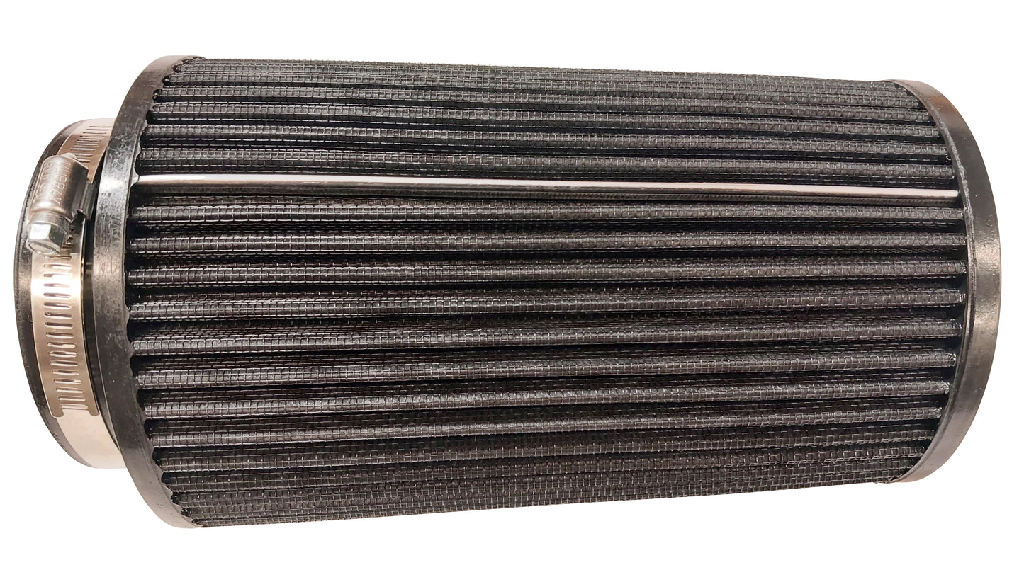 Dry 4" ID x 10" Tall Cone Air Filter for Cold Air Intakes