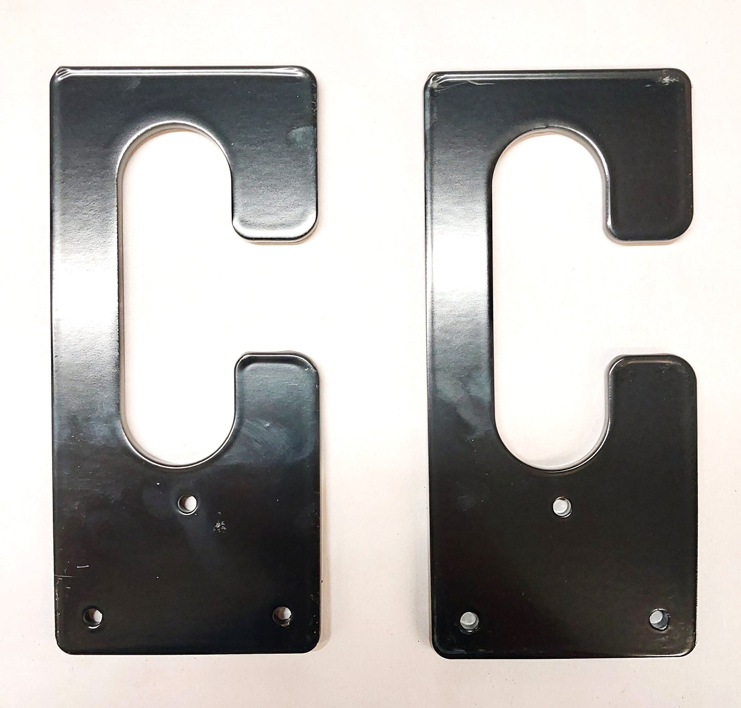 (2) Dump Trailer Bow Cross Pull Bar Tarp Mounting Brackets