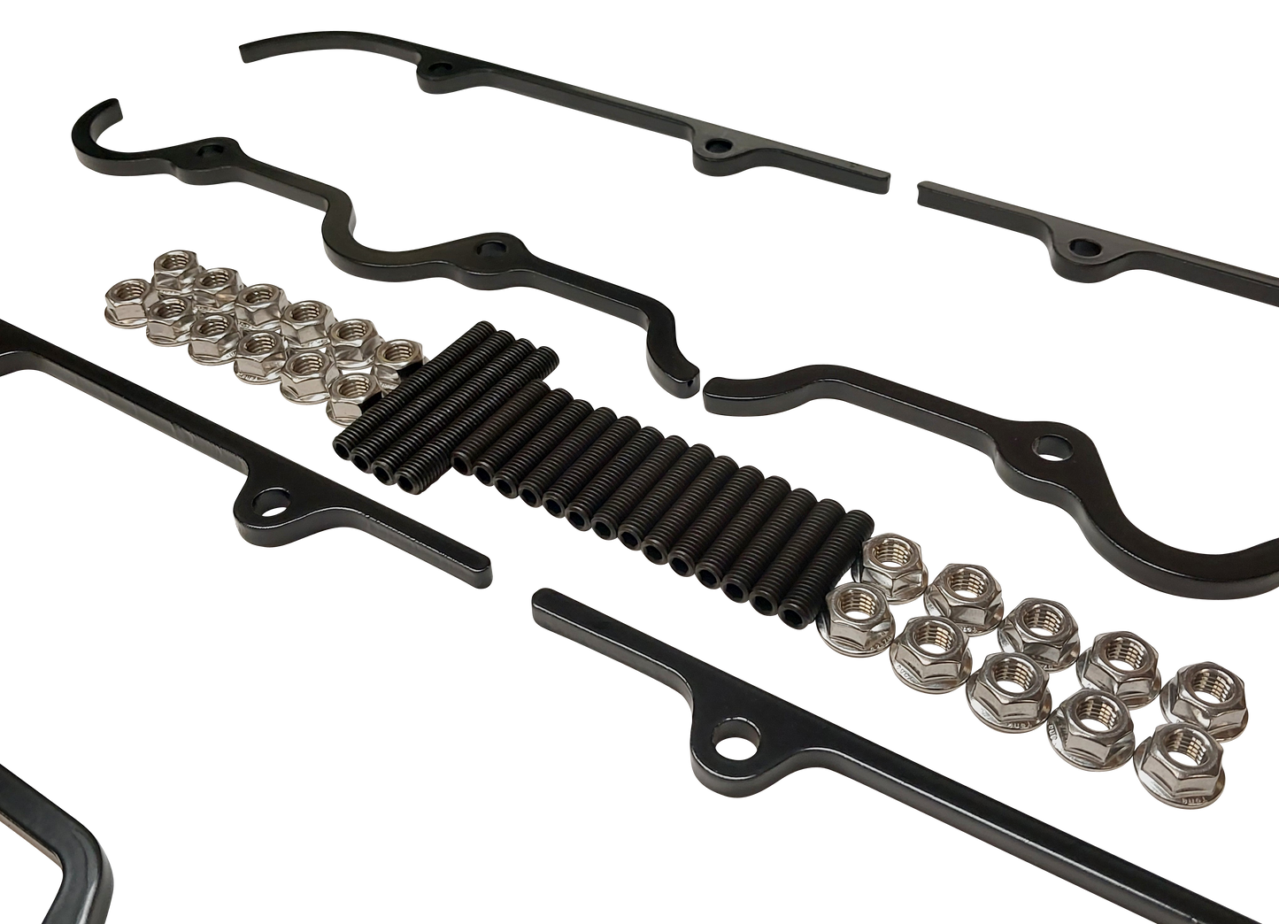 Valve Cover Plates with Studs for Chevy GMC 6.2l or 6.5l Diesel