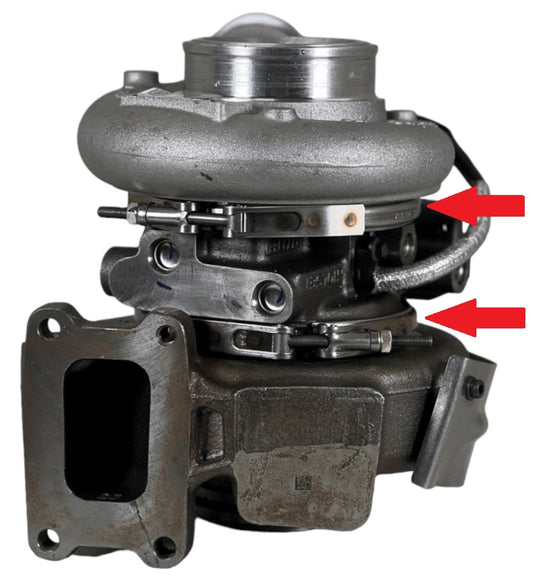 Turbine Compressor to Bearing Housing V-Band Clamp for HE351VE HE300VG 6.7 Cummins