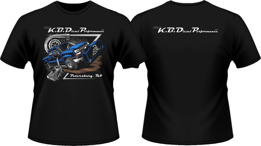 KB Diesel Performance T-Shirt Manual Gearshift Turbo ZF6