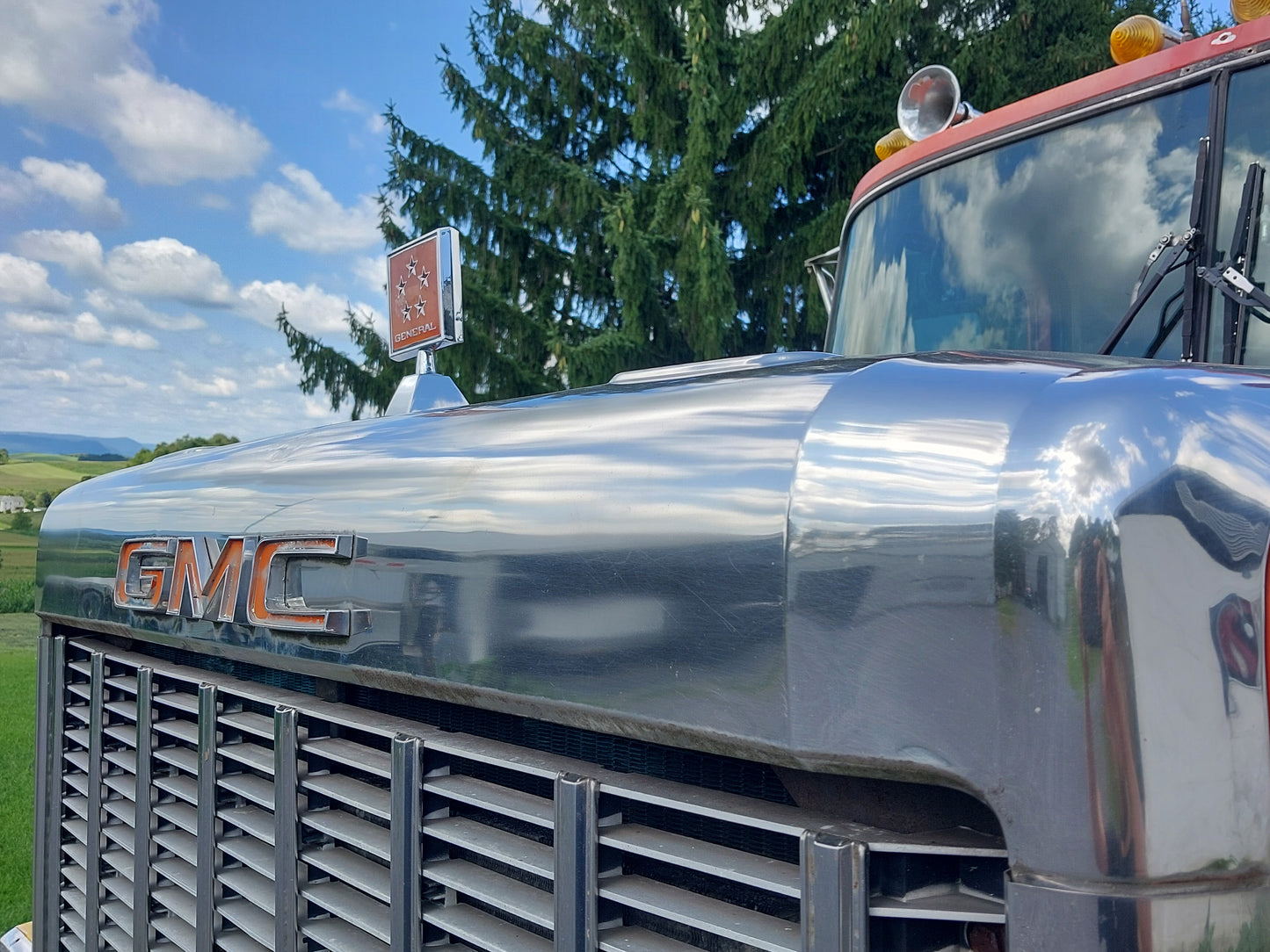 Hood Ornament for GMC General 5 Star Trucks