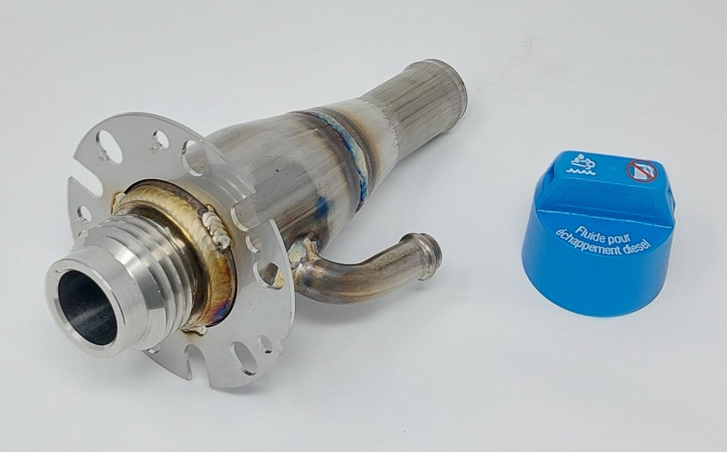 DEF Fluid Filler Neck Fitting For Flatbed or Service Body