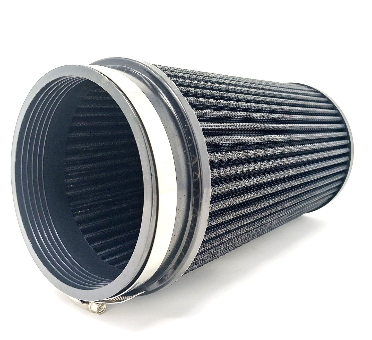 Dry 5" ID x 10" Tall Cone Air Filter for Cold Air Intakes