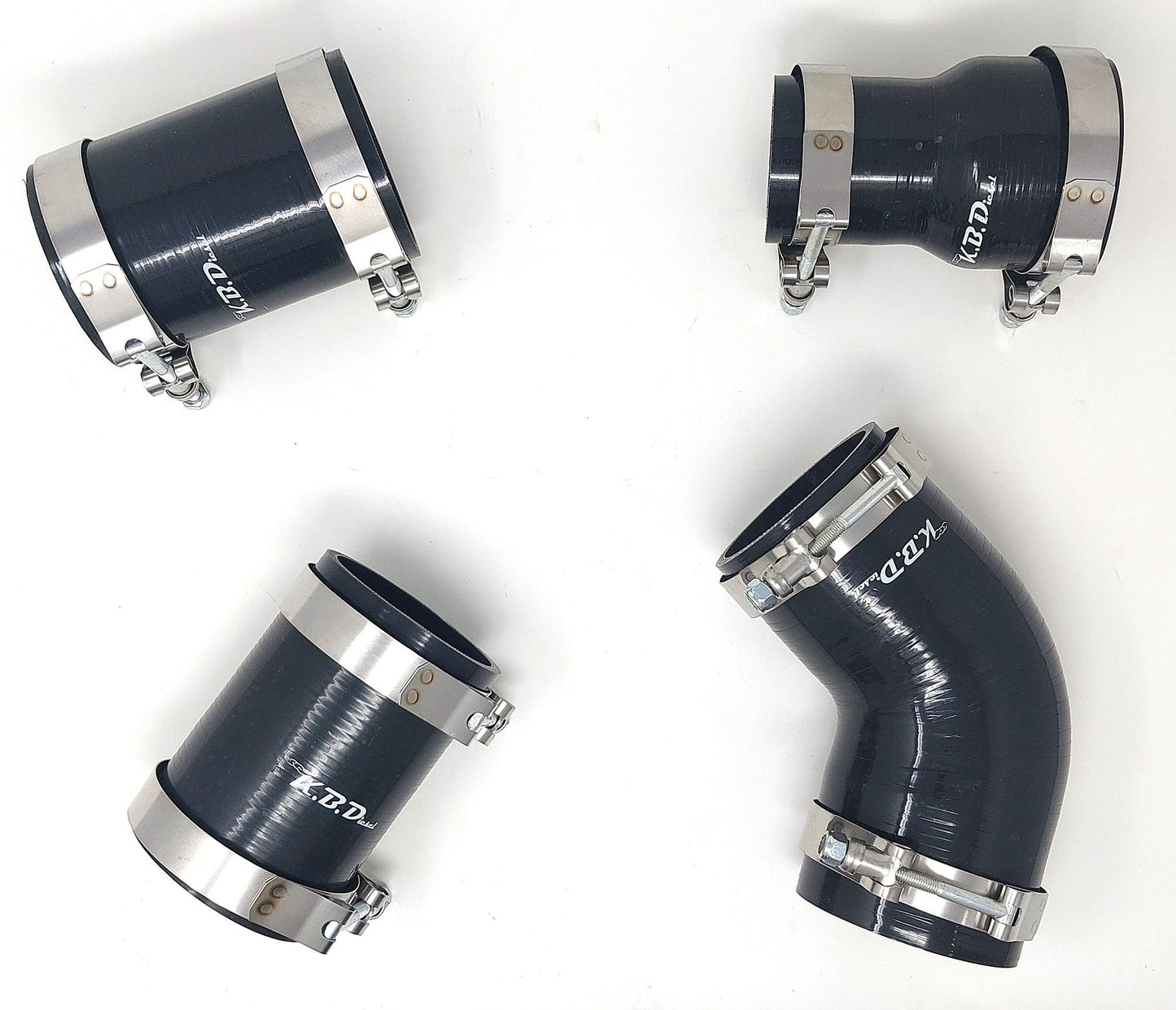 Intercooler Coupler Boot Kit for 2006-2010 6.6l LBZ LMM Duramax