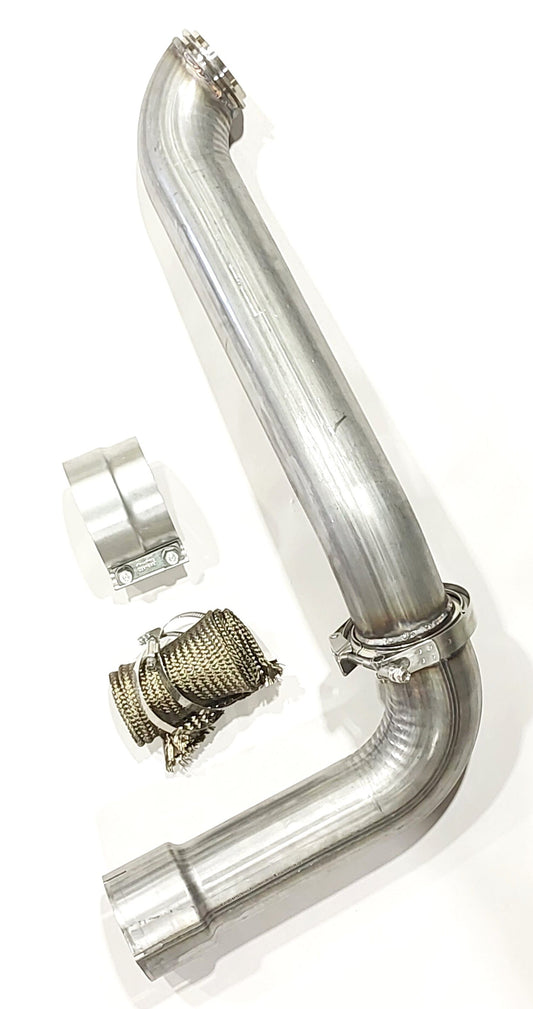 3.5" Turbo Exhaust Downpipe for 2011-2016 Chevy GMC Duramax 6.6 LML