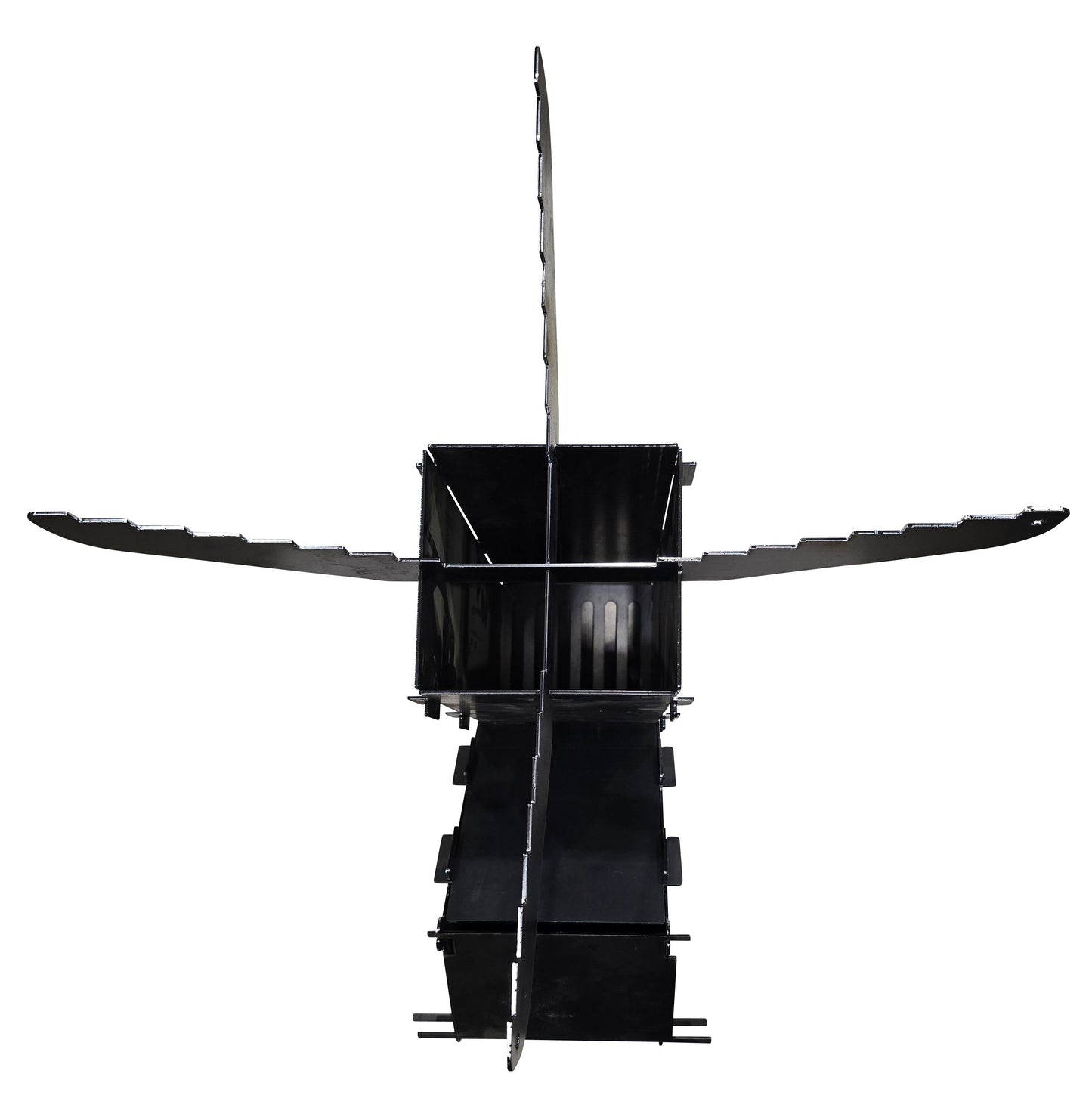 Flat Pack Survival Camping Rocket Stove - DIY Weld it Yourself Kit