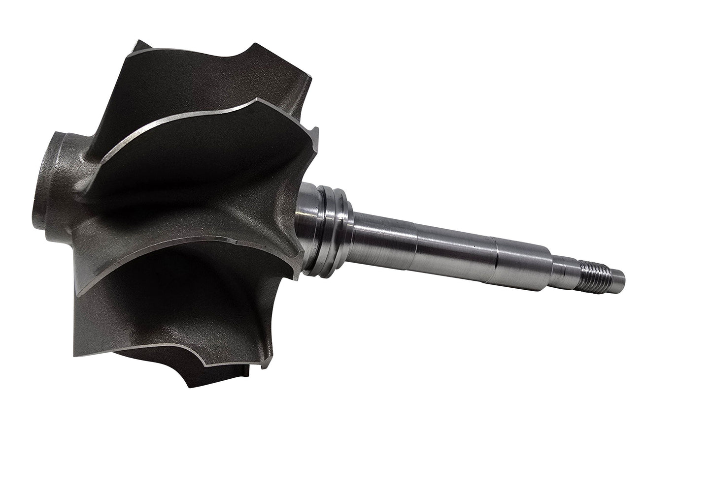 9 Blade Turbine Wheel Shaft for 6.6l LMM 2007-2010 Duramax Diesel Chevy GMC