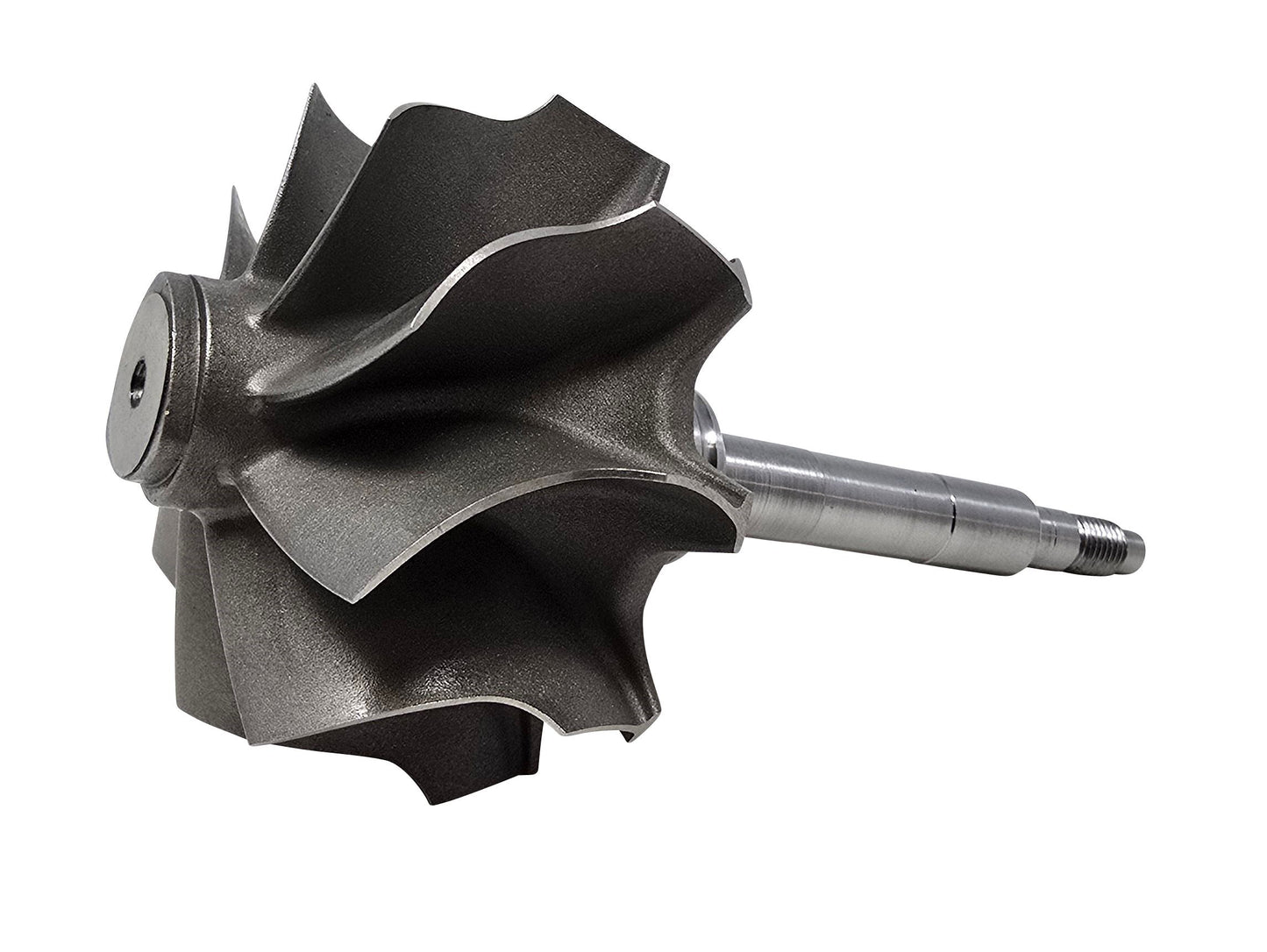9 Blade Turbine Wheel Shaft for 6.6l LMM 2007-2010 Duramax Diesel Chevy GMC