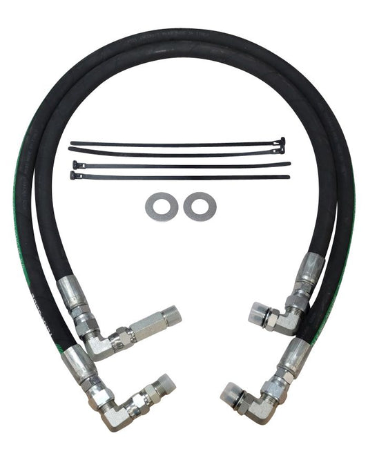 Engine Oil Cooler Line Kit 5/8" 3,000psi for 2001-2006 Gas 8.1l Vortec Chevy GMC