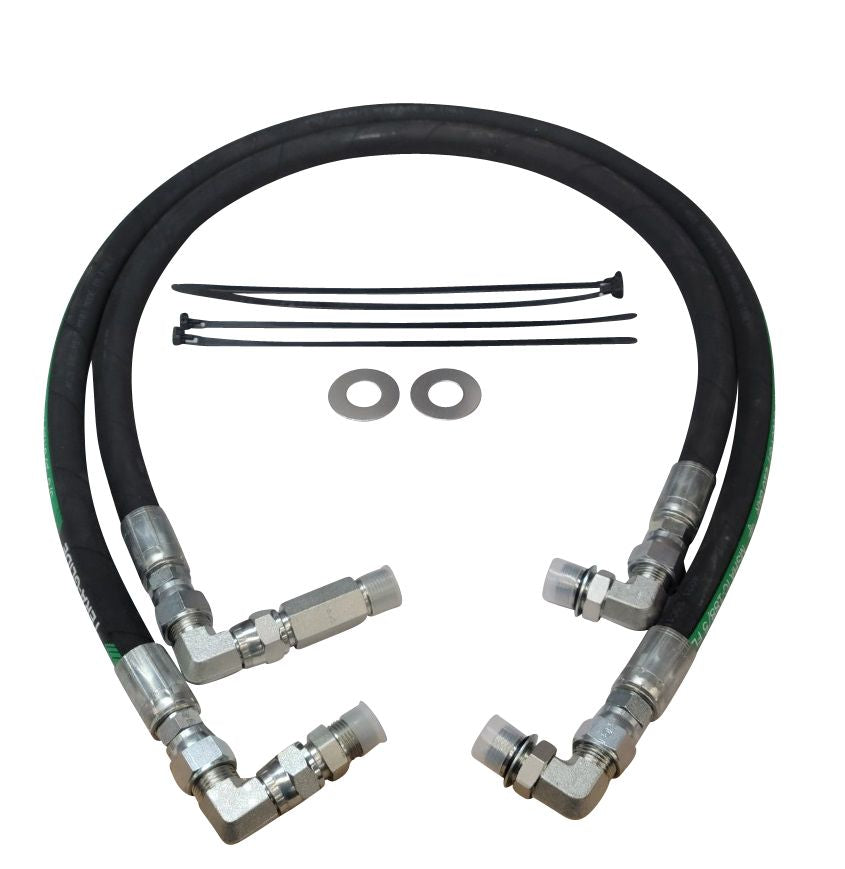 Engine Oil Cooler Line Kit 5/8" 3,000psi for 2001-2006 Gas 8.1l Vortec Chevy GMC
