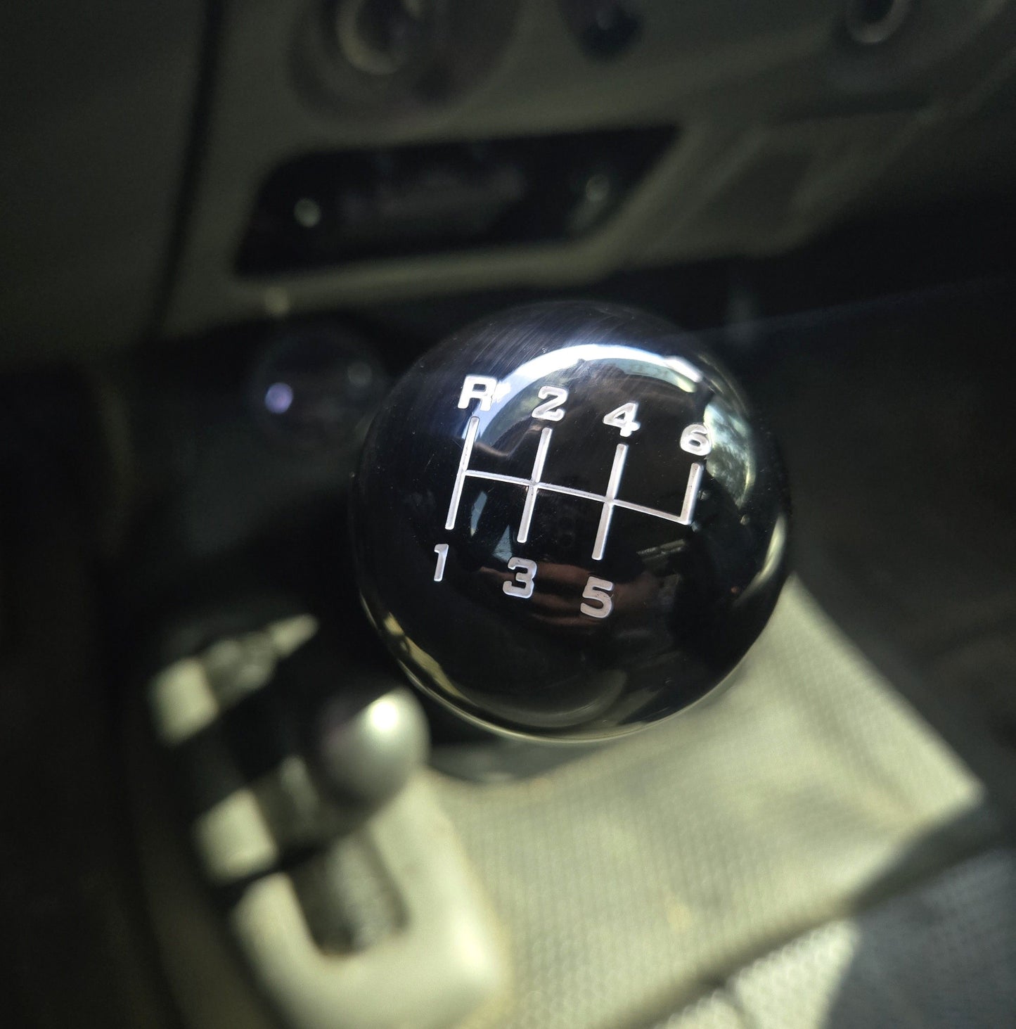 Black Shifter Ball 3/8-16 for ZF6 Transmissions Chevy GMC & Ford