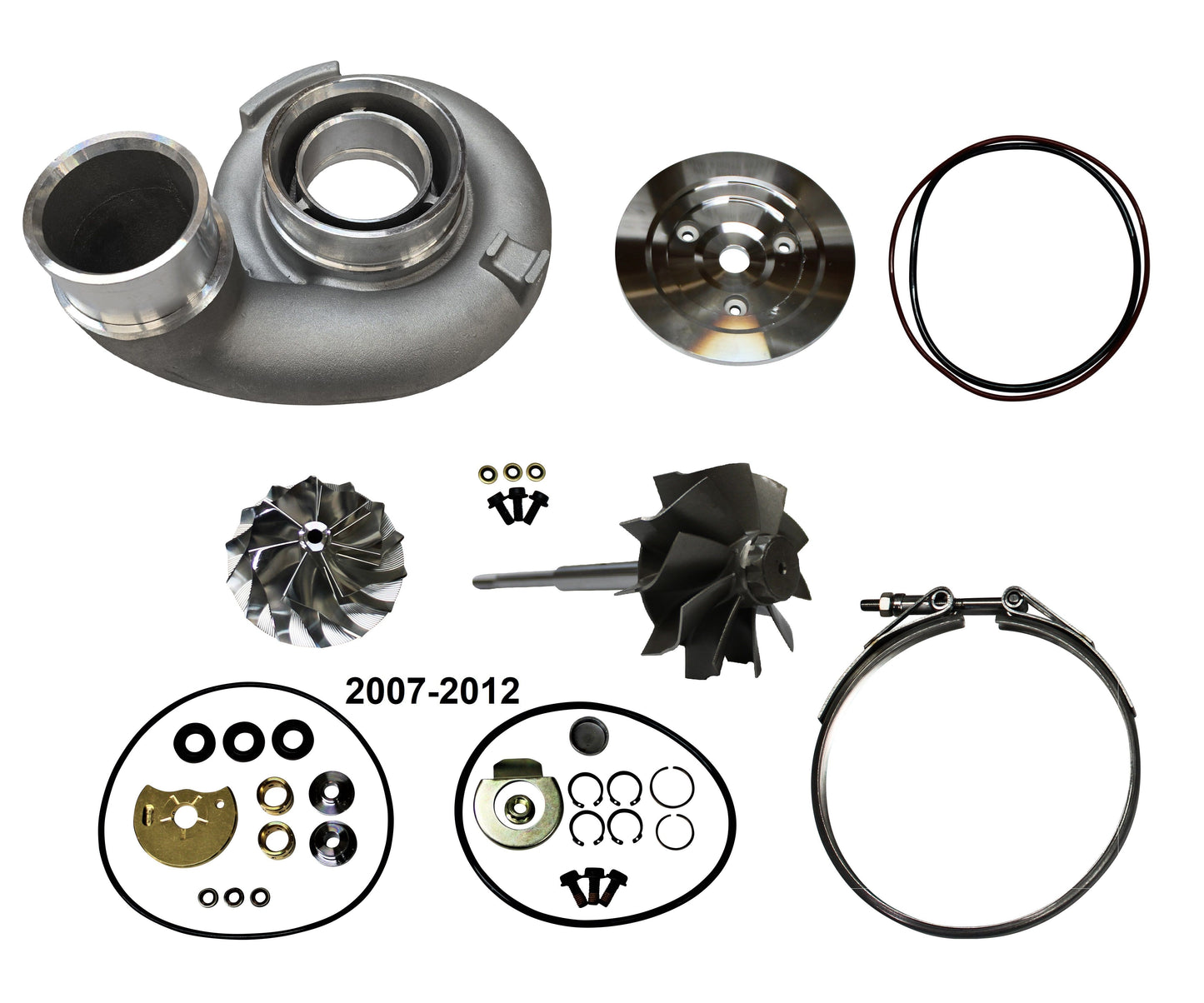 63mm Full Turbo Rebuild Kit for HE351VE HE300VG Turbos 6.7l Cummins