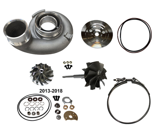 63mm Full Turbo Rebuild Kit for HE351VE HE300VG Turbos 6.7l Cummins