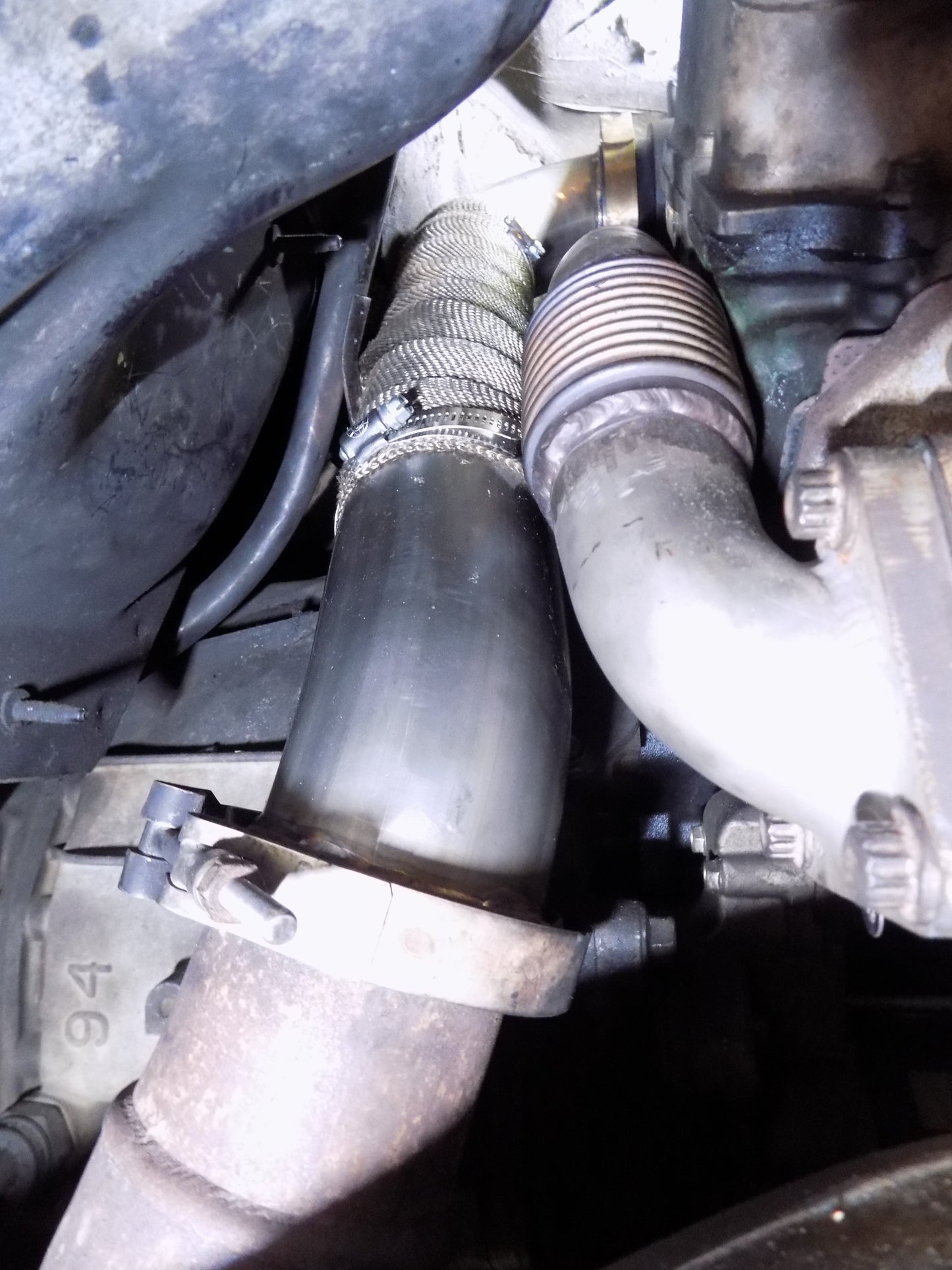 Turbo Downpipe for 2005-2010 Chevy GMC Duramax 6.6 LLY LBZ LMM