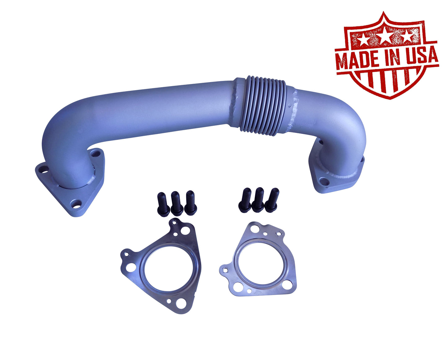 Exhaust Up Pipes Manifolds to Turbo for 6.6l Duramax Chevy GMC 2001-2004 LB7