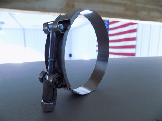 T-Bolt Intercooler Coupler Boot Clamp for 3.5" Tube
