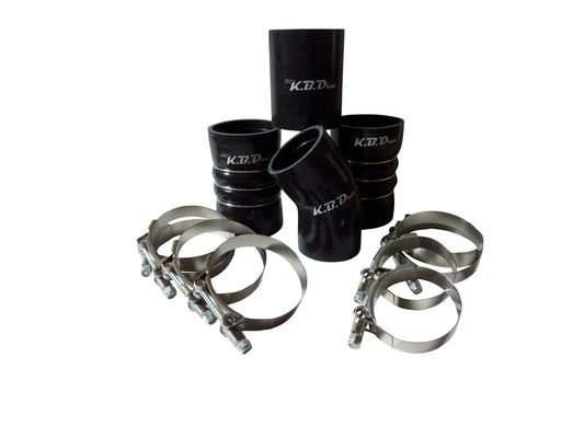 CAC Intercooler Tube Coupler Boot Kit for Ford Powerstroke 6.0l 2003-2010