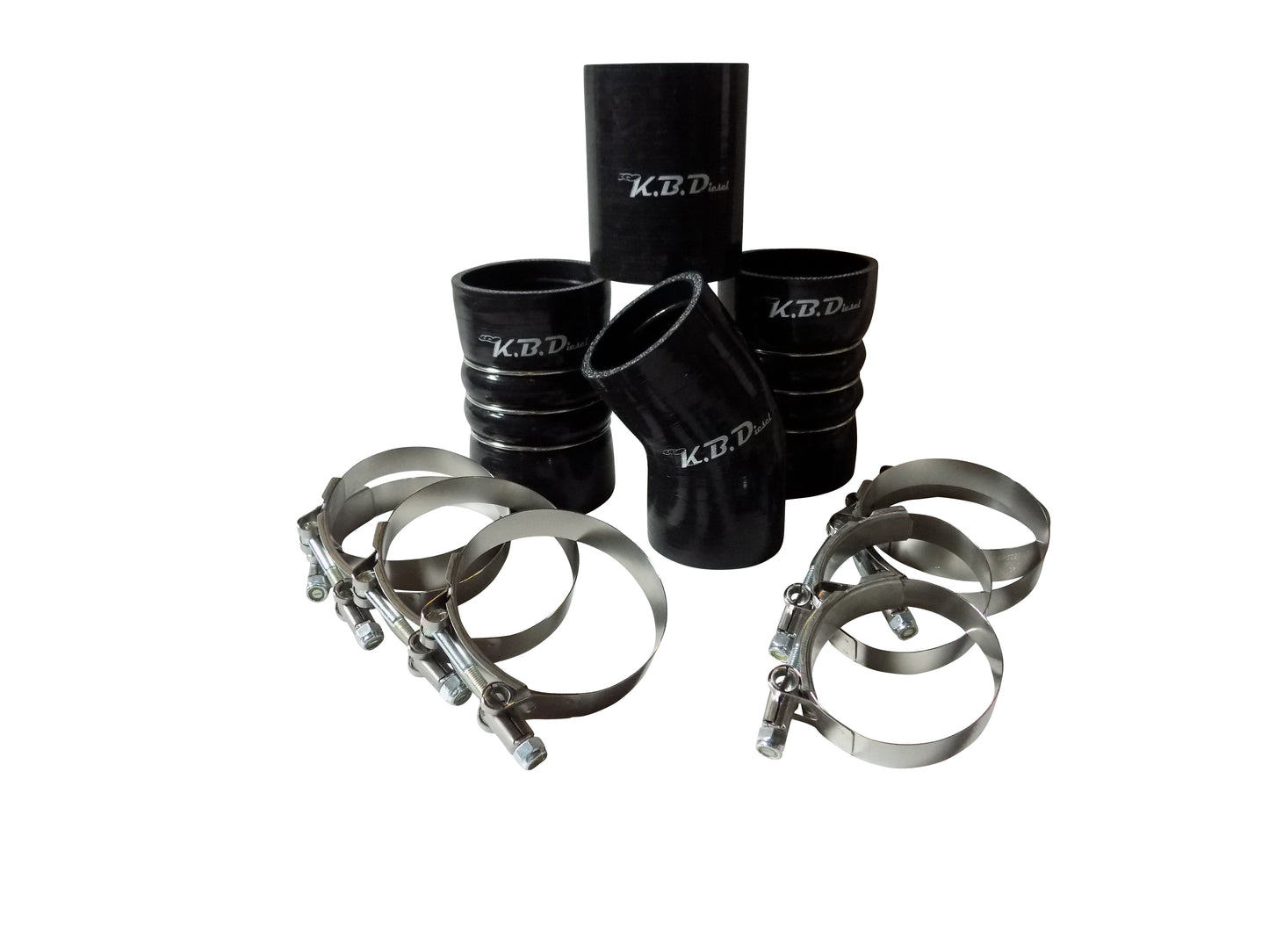 CAC Intercooler Tube Coupler Boot Kit for Ford Powerstroke 6.0l 2003-2010