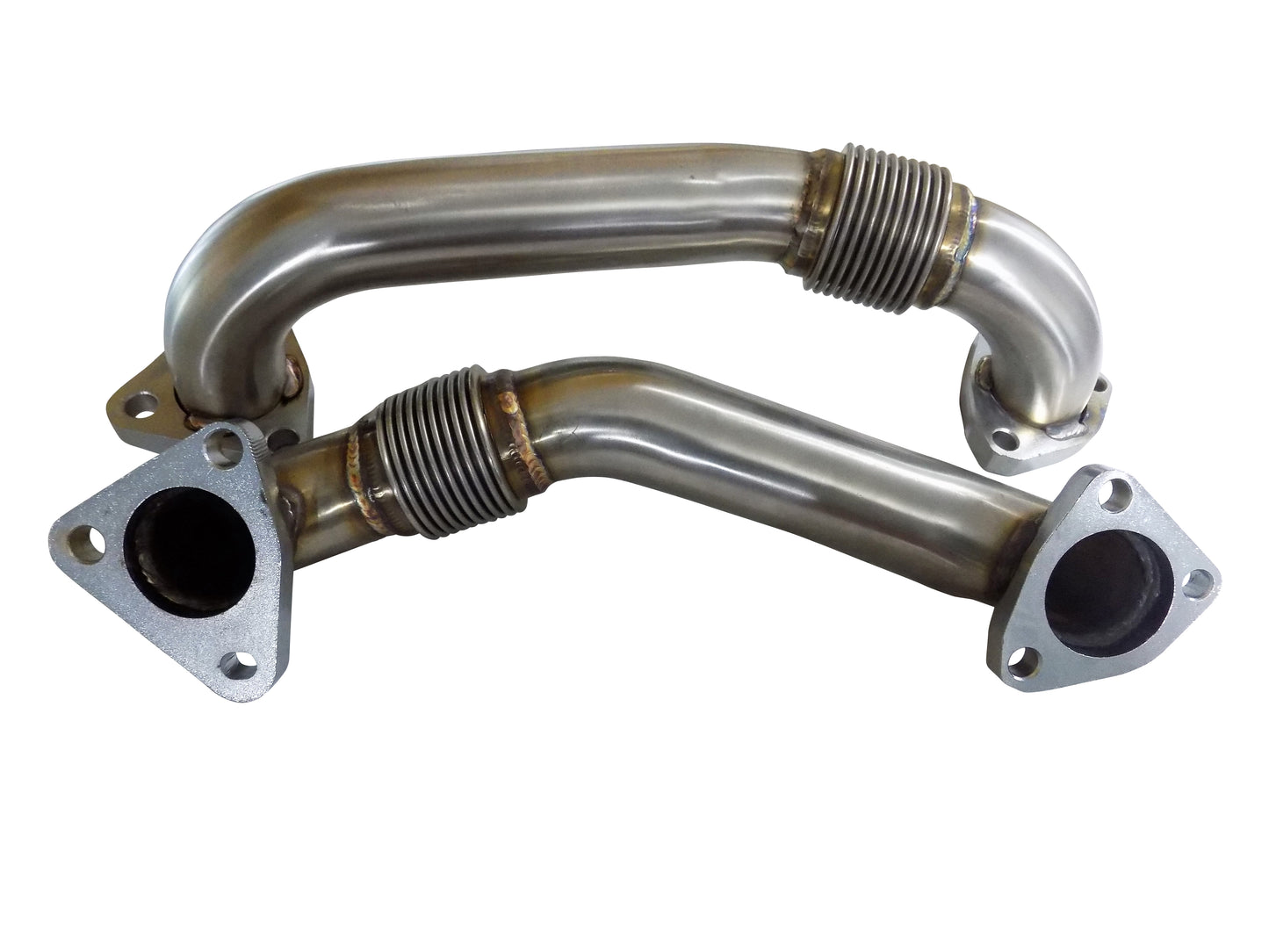 High Flow Exhaust Manifolds & Up Pipes for 6.6 Duramax 2001-2004 LB7