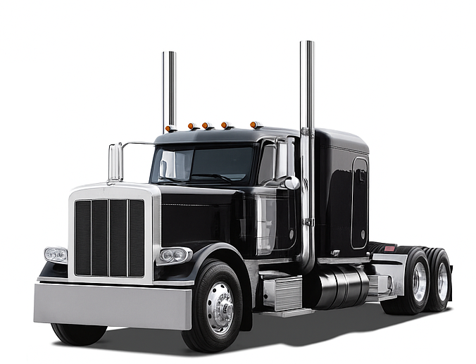 8" Polished Stainless Straight Flat Top Stacks