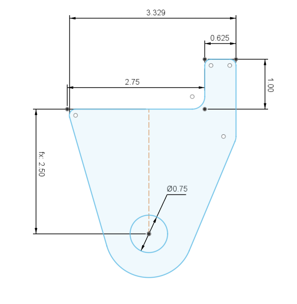 4pcs "Notched" 4-Link Panhard Bar Traction Bar Mount Weld On Tabs Brackets