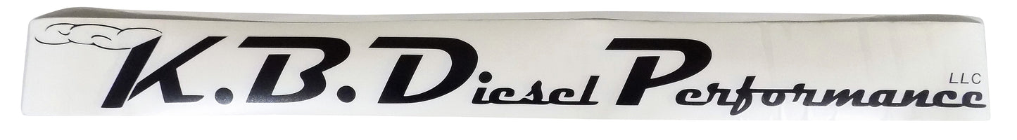 KB Diesel Performance LLC Windshield Decal