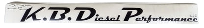 KB Diesel Performance LLC Windshield Decal