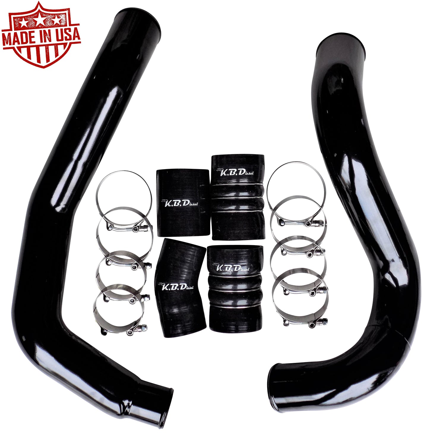 Hot & Cold Side Intercooler Tubes for  2003-2007 Ford Powerstroke 6.0l Diesel