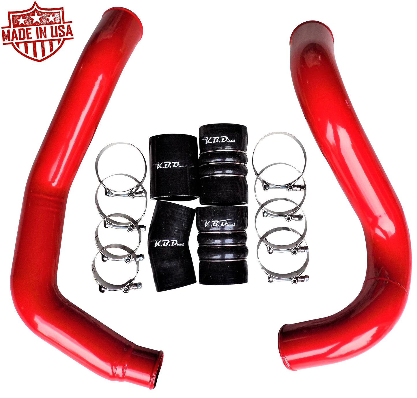 Hot & Cold Side Intercooler Tubes for  2003-2007 Ford Powerstroke 6.0l Diesel