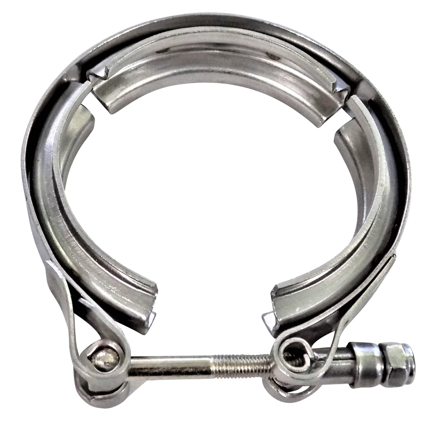 Lower Turbo Downpipe Exhaust V-Band Clamp for 6.6l 2001-2015 LB7-LML Duramax