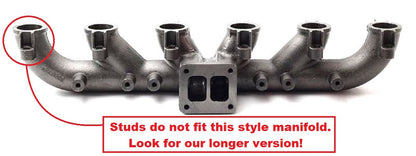 12 Point Exhaust Manifold Stainless Stud Kit for 1989-2019 5.9l & 6.7l Cummins