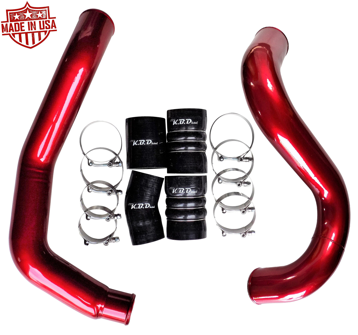Hot & Cold Side Intercooler Tubes for  2003-2007 Ford Powerstroke 6.0l Diesel