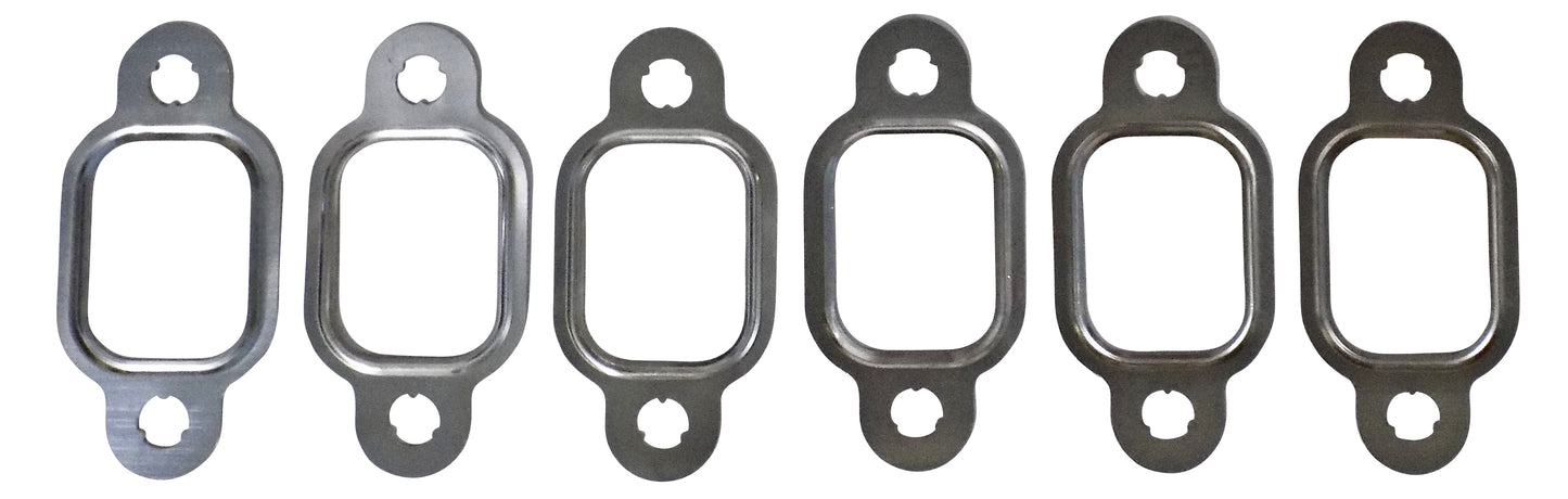 Exhaust Manifold Header Gasket Set for 1989-1998 5.9l Cummins Turbo Diesel