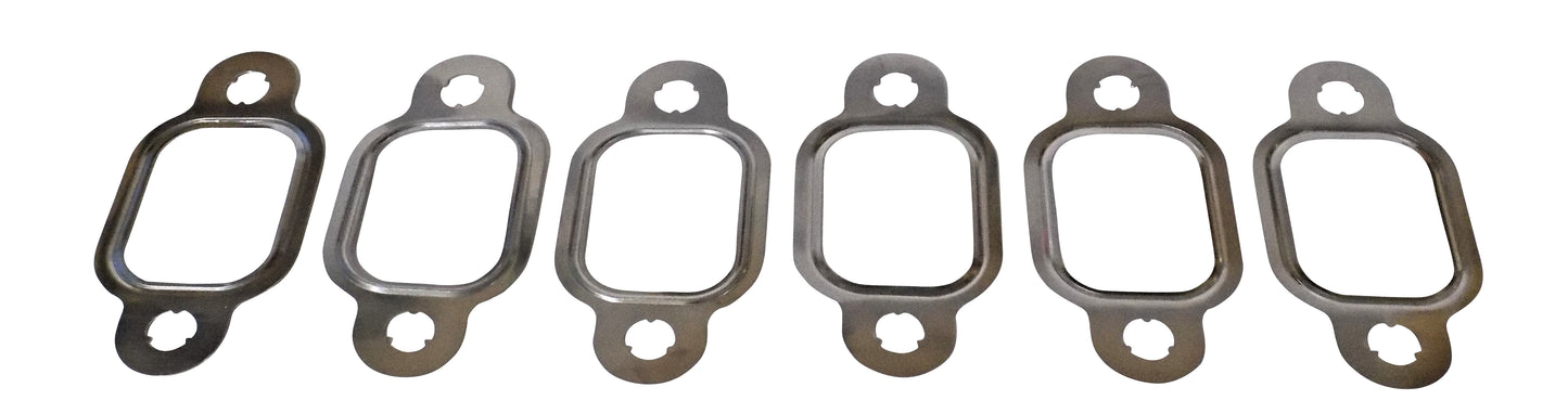 Exhaust Manifold Header Gasket Set for 1989-1998 5.9l Cummins Turbo Diesel