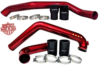 3.0" Hot & Cold Side Intercooler Tubes for LML 2011-2016 6.6l Duramax Chevy GMC