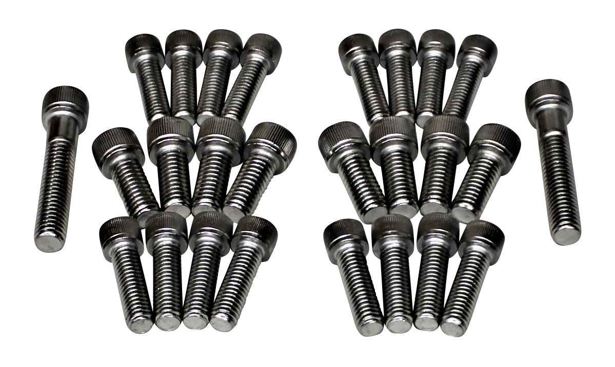 Stainless Exhaust Manifold & Elbow Bolt Set for Mercruiser 5.0l 5.7l 7.4l 8.2l