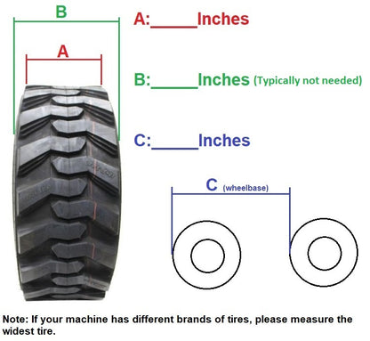 Replacement "U" Cleat Skid Steer Loader Over Tire Steel Tracks "OTT"