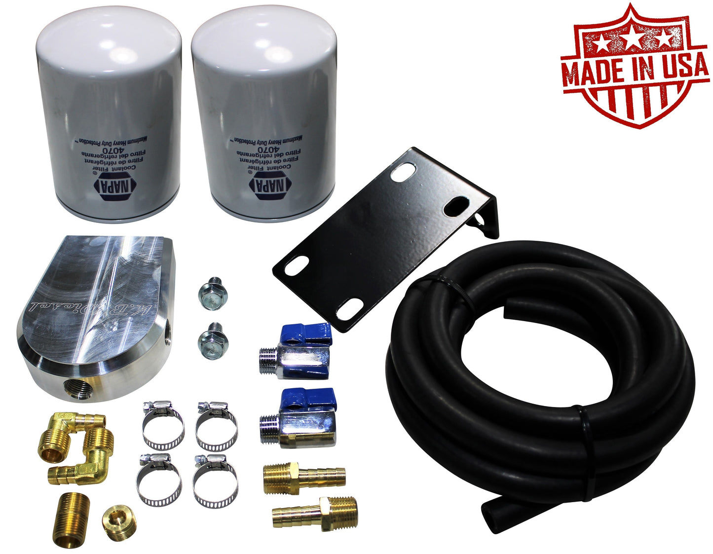 Engine Coolant Filter Kit for 2007.5-2012 6.7l Dodge Cummins