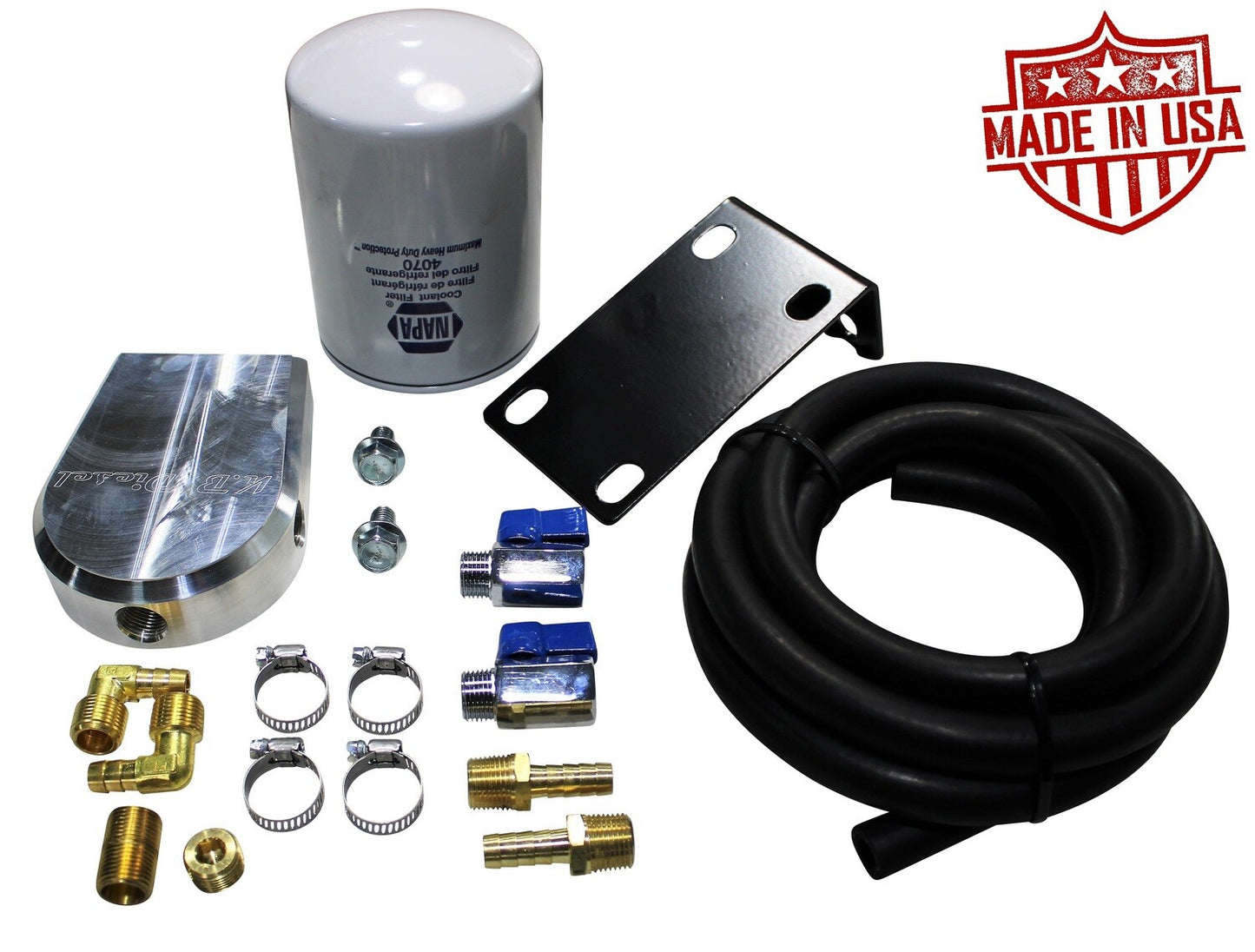 Engine Coolant Filter Kit for 2007.5-2012 6.7l Dodge Cummins