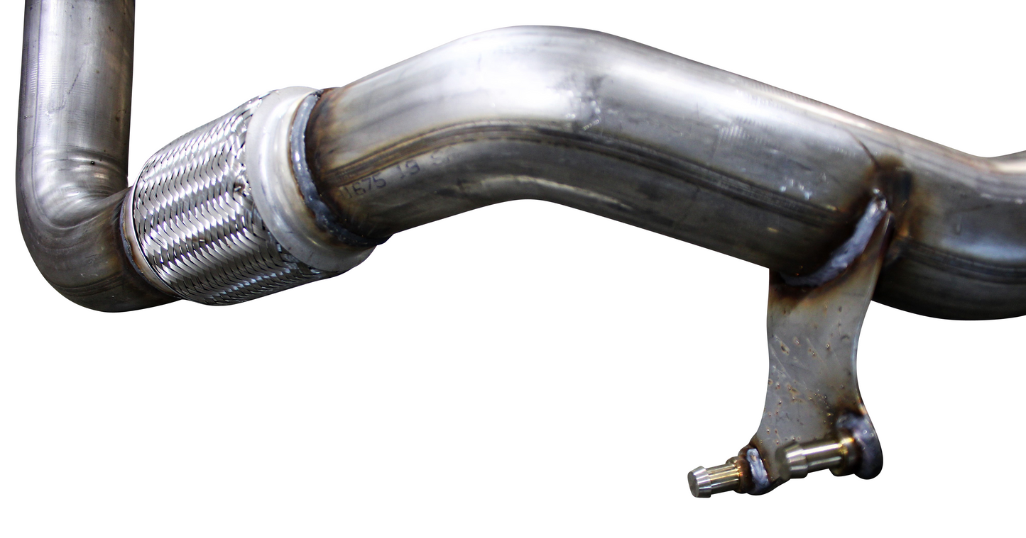 Stainless Exhaust for 2006 VW Jetta 1.9l BRM TDI Turbo Diesel