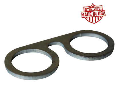 10pc T-Post Or Wood Post Electric Fence Gate Hook Heavy Duty Eyelet Set
