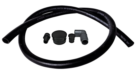 PCV Reroute Kit for 2004.5-2005 Chevy GMC 6.6l Duramax LLY