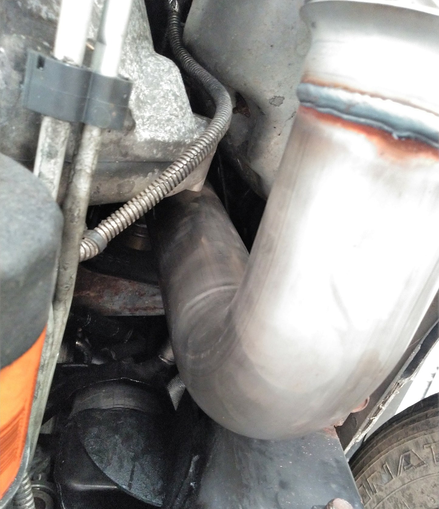 Stainless Steel Exhaust for 2.8l CRD Diesel 2005-2006 Jeep Liberty