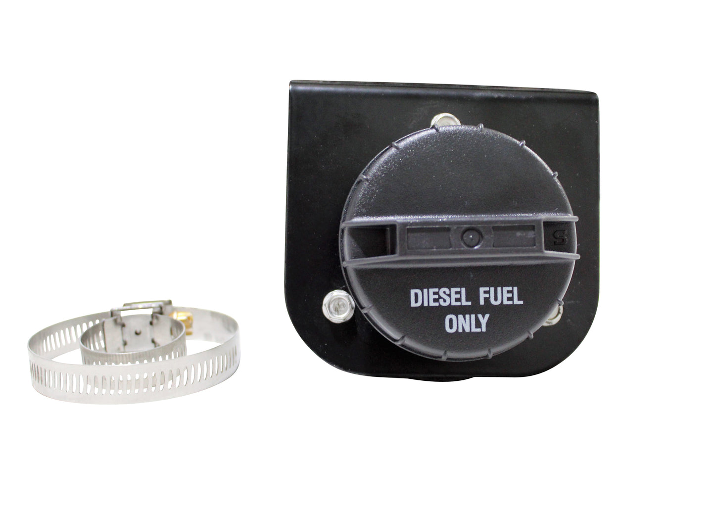 2" Diesel Fuel Filler Neck Mount Kit for Flatbed or Service Body