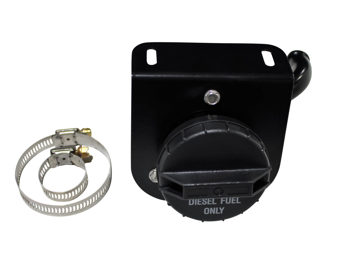 2" Diesel Fuel Filler Neck Mount Kit for Flatbed or Service Body