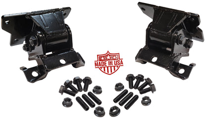 Engine Motor Mount Kit for 6.6l Duramax LB7 LLY LBZ LMM 2001-2010 Chevy GMC