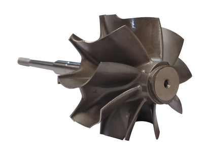 9 Blade Turbine Wheel Shaft for 6.6l Duramax LB7 Chevy GMC 2001-2004 IHI Turbo