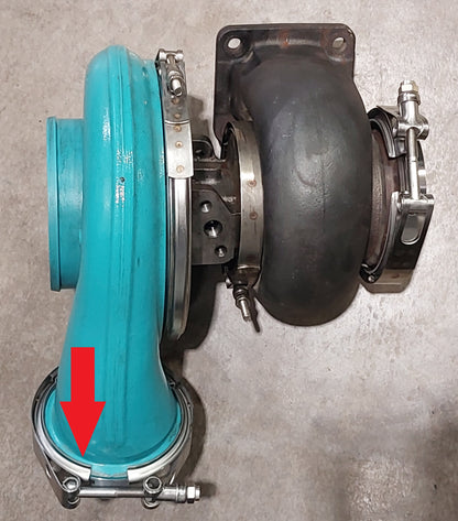 3.0" Steel S400 Compressor Outlet V-Band Flange