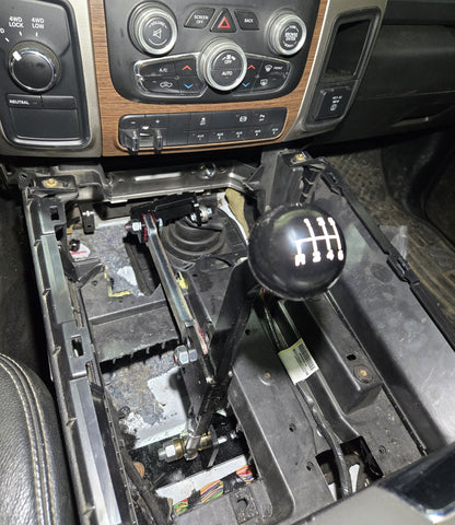 Business Center Console Remote Shifter Kit for G56 Transmissions Dodge Ram 6.7l Cummins